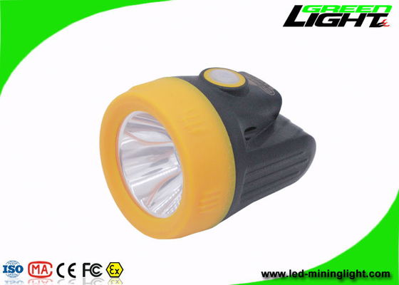 3.8Ah Capacity Miners Cap Lamps Cordless 10000lux برای استخراج سایت ایمنی روشنایی