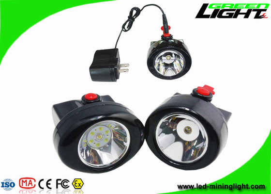 چراغ درپوش استخراج ذغال سنگ سیاه IP67 ضد آب 2.8 آمپر باتری قابل شارژ لیتیوم یونی