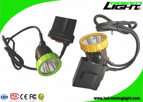 چراغ جلو LED شارژی ضدآب IP67 Mining 3.7V 11.2Ah 50000lux برای شکار