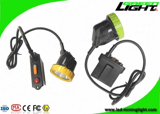 چراغ جلو LED شارژی ضدآب IP67 Mining 3.7V 11.2Ah 50000lux برای شکار