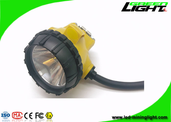 چراغ های معدن ذغال سنگ زیرزمینی 25000 Lux 10.4Ah 3W با عملکرد هشدار کم قدرت
