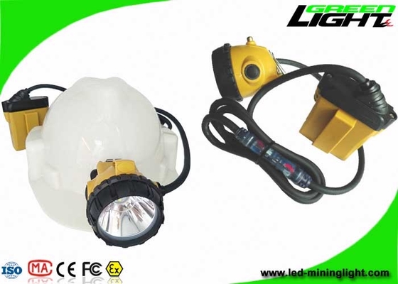 10.4Ah سامسونگ باتری استخراج چراغ کلاه سخت 25000lux روشنایی 348lum