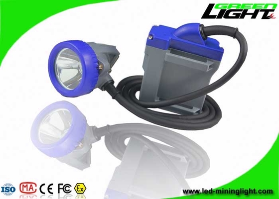 Underground Safety Mining Cap Lights 10000lux قابل شارژ باتری 6.6Ah لیتیوم یونی