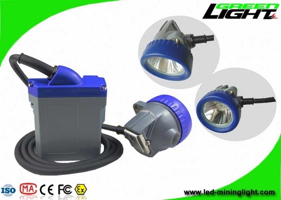 Underground Safety Mining Cap Lights 10000lux قابل شارژ باتری 6.6Ah لیتیوم یونی