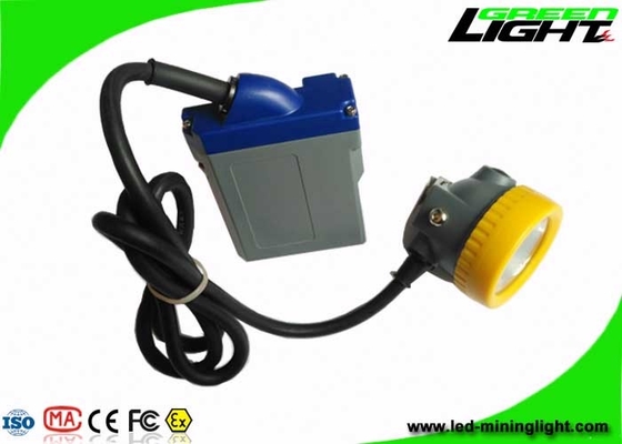 1000 چرخه باتری استخراج چراغ های هدایت شده با کلاه سخت 15000lux
