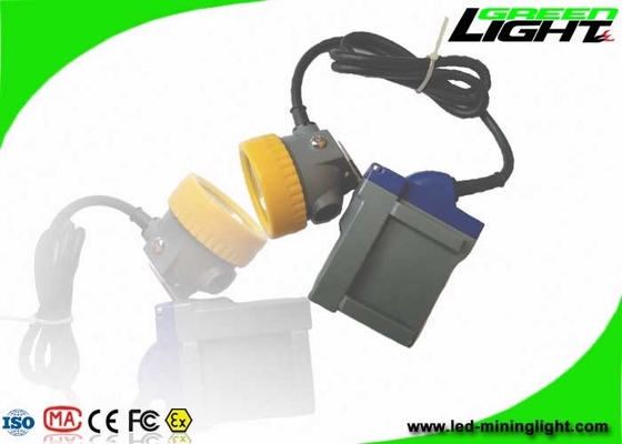 1000 چرخه باتری استخراج چراغ های هدایت شده با کلاه سخت 15000lux
