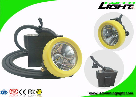 عملکرد SOS Mining Cap Lights چراغ ایمنی قابل شارژ چراغ LED 10000lux روشنایی