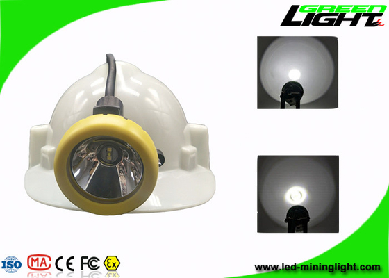 عملکرد SOS Mining Cap Lights چراغ ایمنی قابل شارژ چراغ LED 10000lux روشنایی