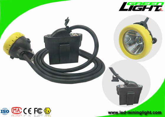 چراغ استخراج زیرزمینی LED 10000lux 6.6Ah باتری قابل شارژ با هشدار کم مصرف