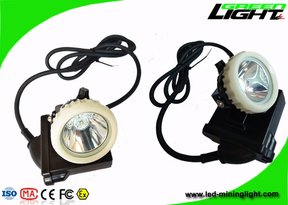 IP67 Miners Helmet Light 10000lux قابل شارژ 6.6 Ah برای صنایع معدنی