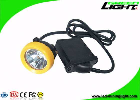 Cree Source LED Mining Light IP68 10000lux 6.6Ah باتری با دکمه سیلیکون