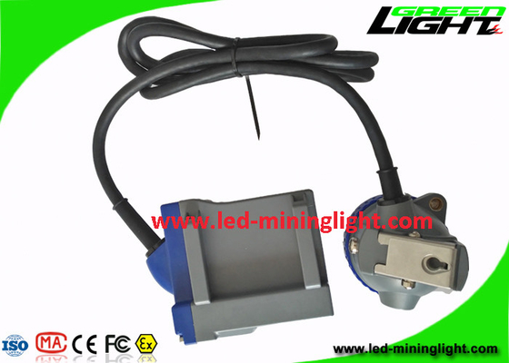IP68 Waterproof Led Miners Cap Lamp 1.67 Watt 6.6Ah باتری قابل شارژ لیتیوم یونی