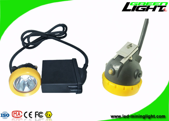 Cree Source LED Mining Light IP68 10000lux 6.6Ah باتری با دکمه سیلیکون