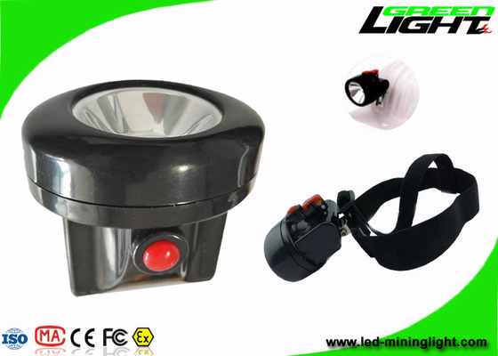 پلاگین باتری IP67 450mA 10000 Lux Lminers Cap Lamp 2.8Ah - به روش شارژ