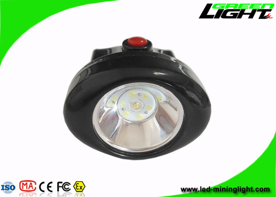 پلاگین باتری IP67 450mA 10000 Lux Lminers Cap Lamp 2.8Ah - به روش شارژ
