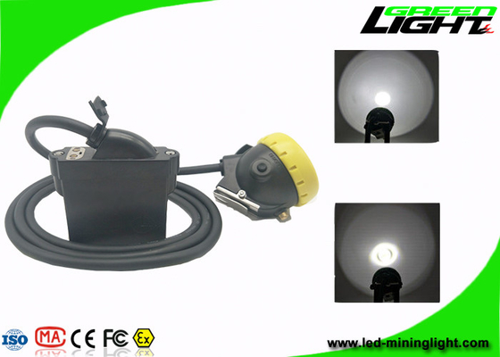 7.8Ah Li - Ion Battery Mining Cap Lights USB Charger 10000lux روشنایی لامپ کلاه سخت