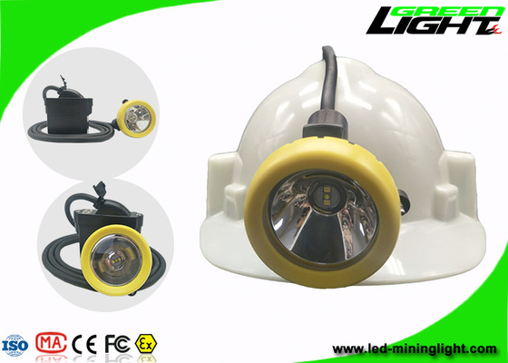 7.8Ah Li - Ion Battery Mining Cap Lights USB Charger 10000lux روشنایی لامپ کلاه سخت