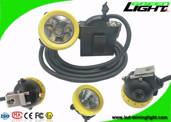 7.8Ah Li - Ion Battery Mining Cap Lights USB Charger 10000lux روشنایی لامپ کلاه سخت