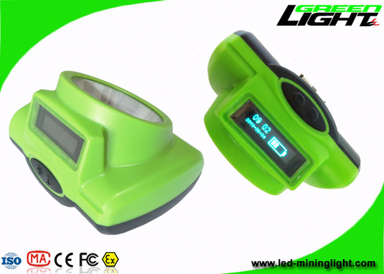 چراغ معدن بی سیم IP68 13000lux OLED قابل حمل پشتیبانی از بدن شارژ USB