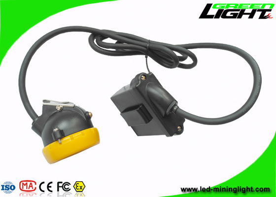 IP68 Led Miners Cap Lamp 10000lux 7.8Ah Li - باتری یونی با درپوش دکمه سیلیکون
