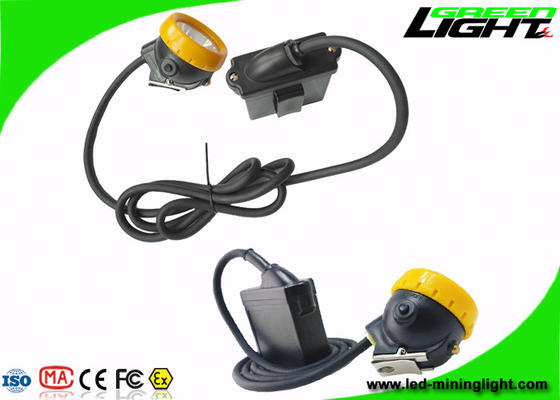 IP68 Led Miners Cap Lamp 10000lux 7.8Ah Li - باتری یونی با درپوش دکمه سیلیکون