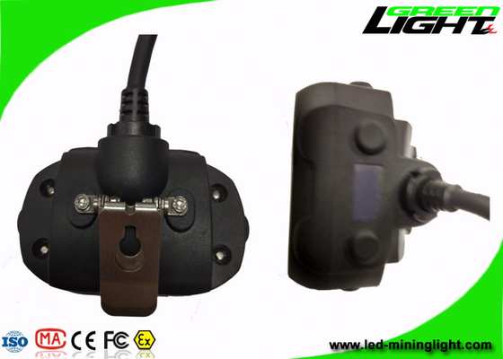 Dual Beam OLED 15000lux Mining Hard Headlamp Double Shot Moulding IP68