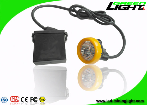 10000lux چراغ استخراج ذغال سنگ LED 7.8Ah Li - باتری یونی 18 ساعت روشنایی طولانی