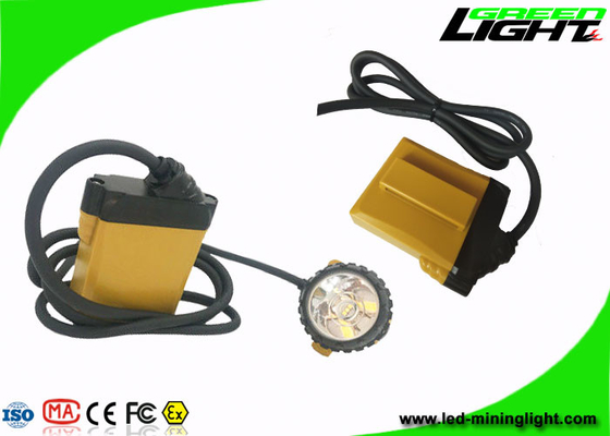 چراغ های استخراج ذغال سنگ پرتوی قابل شارژ 10.4Ah 25000lux IP68 PC PC