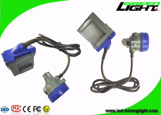 IP68 Coal Miner Hard Hat Light 10000lux 6.6Ah Li - باتری یونی ضد انفجار
