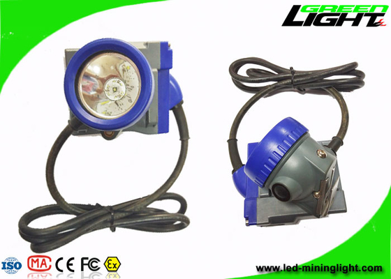 IP68 Coal Miner Hard Hat Light 10000lux 6.6Ah Li - باتری یونی ضد انفجار