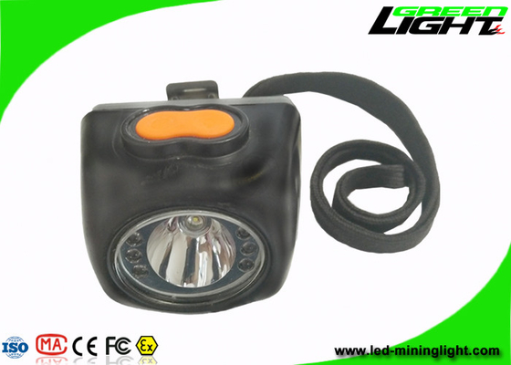 صفحه دیجیتال چراغ جلو معدن LED زیرزمینی 8000lux IP68 با طناب ایمنی