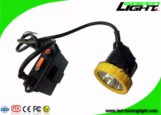 چراغ های استخراج ذغال سنگ Super Bright 50000lux IP68 11.2Ah با جام روشنایی آلومینیوم