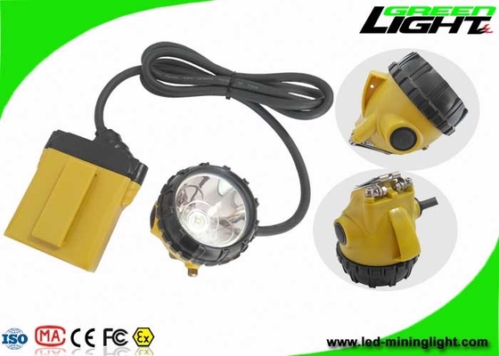 چراغ های معدن ذغال سنگ باتری 10.4Ah سامسونگ روشنایی 25000lux با عملکرد هشدار کم مصرف SOS