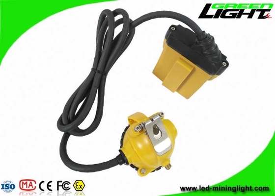 ذغال سنگ ایمنی چراغ معدن LED چهار سطح روشنایی 25000lux روشنایی 15 ساعت زمان روشنایی