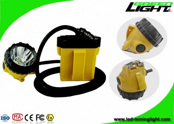 ذغال سنگ ایمنی چراغ معدن LED چهار سطح روشنایی 25000lux روشنایی 15 ساعت زمان روشنایی