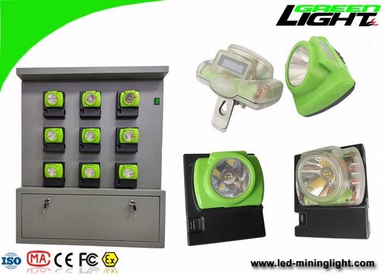 شارژر دو طرفه دارای درپوش معدن بی سیم چراغ 18 واحد برای سری GLC-6 است
