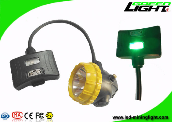 Super Light 15000lux Miners Cap Lamp 6.8Ah باتری با چهار حالت Lighitng