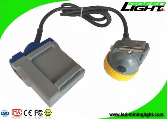 Underground Safety LED Mining Light 6.6Ah باتری قابل شارژ 15000lux چراغ جلو