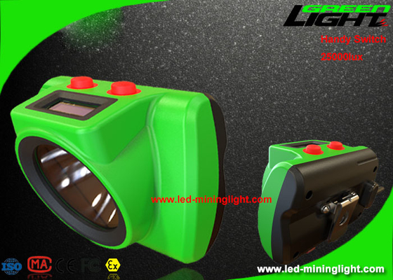 Miners Cap Lamp بی سیم معدن چراغ کلاه سخت چراغ 25000Lux ضد آب IP68 ضد حریق