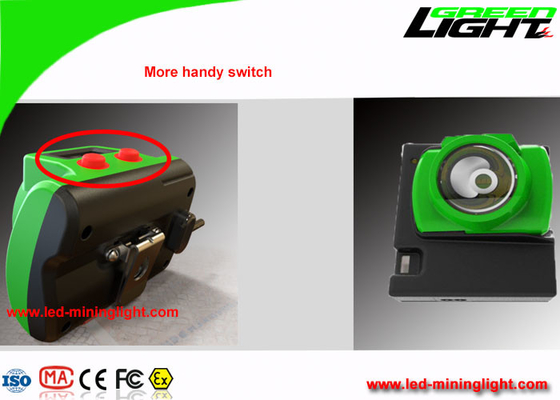 Miners Cap Lamp بی سیم معدن چراغ کلاه سخت چراغ 25000Lux ضد آب IP68 ضد حریق