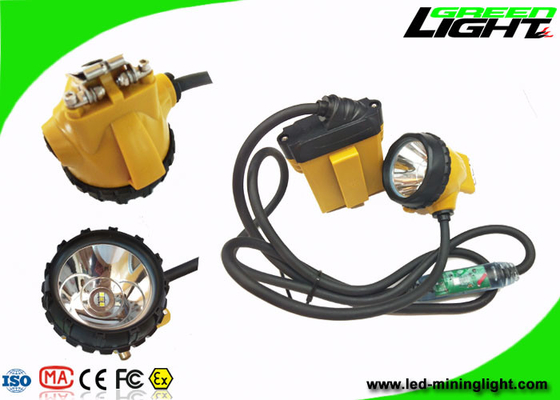 IP68 LED Waterproof Led Coal Miners Lamp 25000lux 10.4Ah باتری سفارشی رنگ
