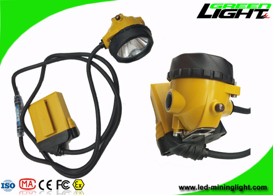 IP68 LED Waterproof Led Coal Miners Lamp 25000lux 10.4Ah باتری سفارشی رنگ