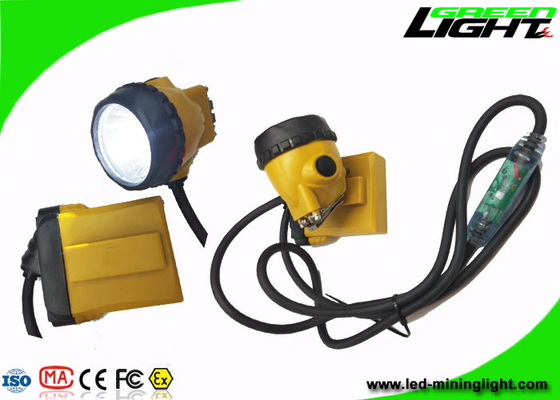IP68 LED Waterproof Led Coal Miners Lamp 25000lux 10.4Ah باتری سفارشی رنگ