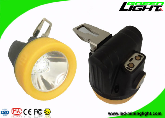 ضد انفجار 10000lux Miners Cap Lamps بی سیم 1.1W پشتیبانی از شارژ USB
