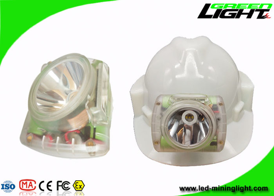 قابل شارژ Cree LED Miner Cap Lamp PC ABS 1200 Battery Cycles 232lum Illuminous