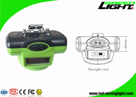 قابل شارژ Cree LED Miner Cap Lamp PC ABS 1200 Battery Cycles 232lum Illuminous
