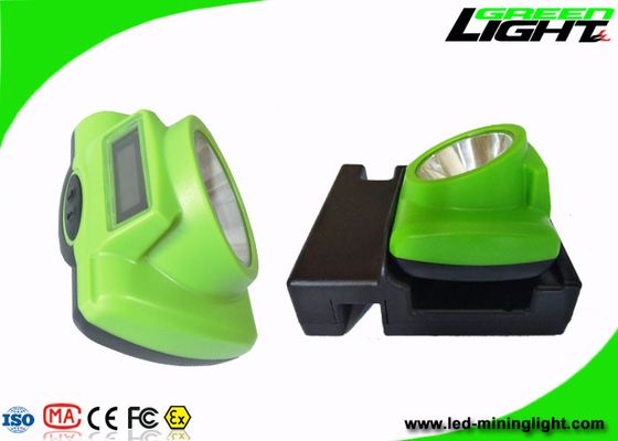قابل شارژ Cree LED Miner Cap Lamp PC ABS 1200 Battery Cycles 232lum Illuminous