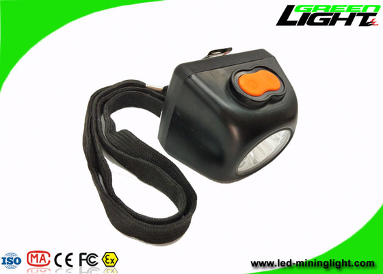 چراغ های معدن ذغال سنگ دیجیتال IP68 اندازه کوچک 8000lux بدنه لامپ PC کلیپ 30/70 درجه