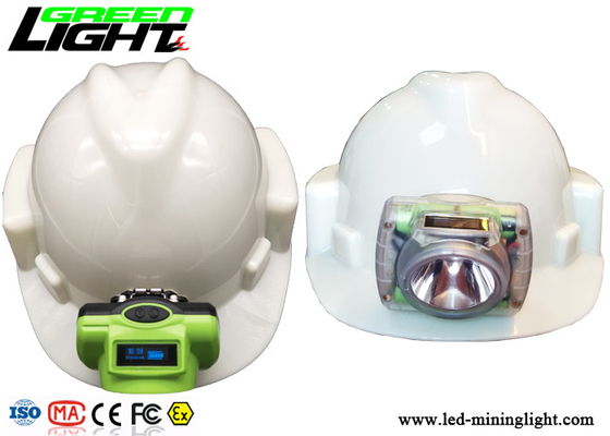 رنگ شفاف LED معدن نور ABS / PC مواد 13000lux 14-16 ساعت زمان کار