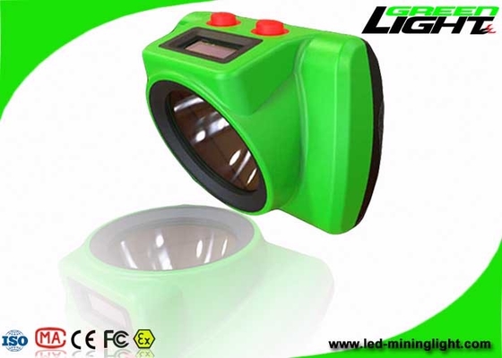IP68 قابل شارژ LED چراغ کلاه سخت 25000lux ABS مواد PC با سیستم ردیابی
